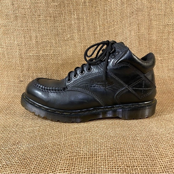 Dr Martens Vintage Boot Black 8060 Terrain RARE Leather Made in England Size 9 - Picture 3 of 16